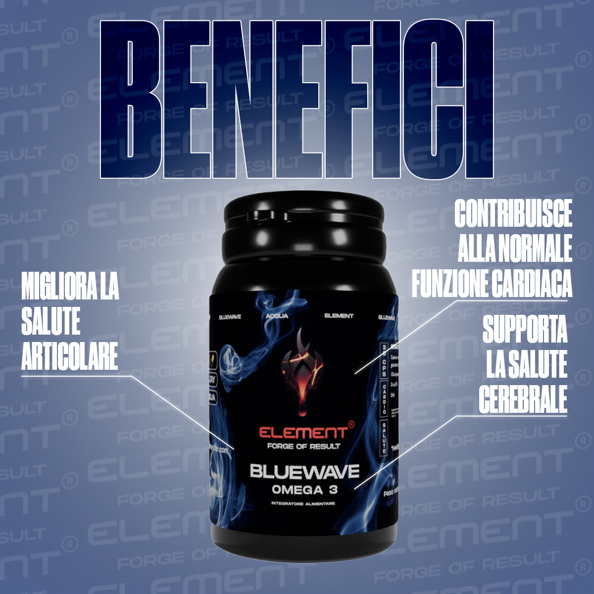 BLUE WAVE OMEGA 3 - 60PRL