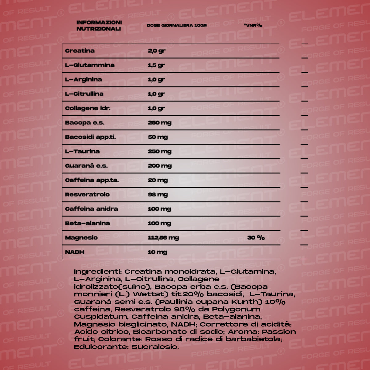 KAGLIOSTRO PREWORKOUT HARDCORE FORMULA - 250G