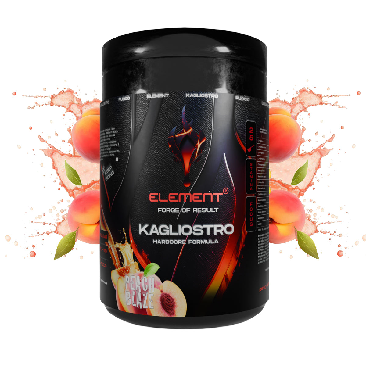 KAGLIOSTRO PREWORKOUT HARDCORE FORMULA - 250G