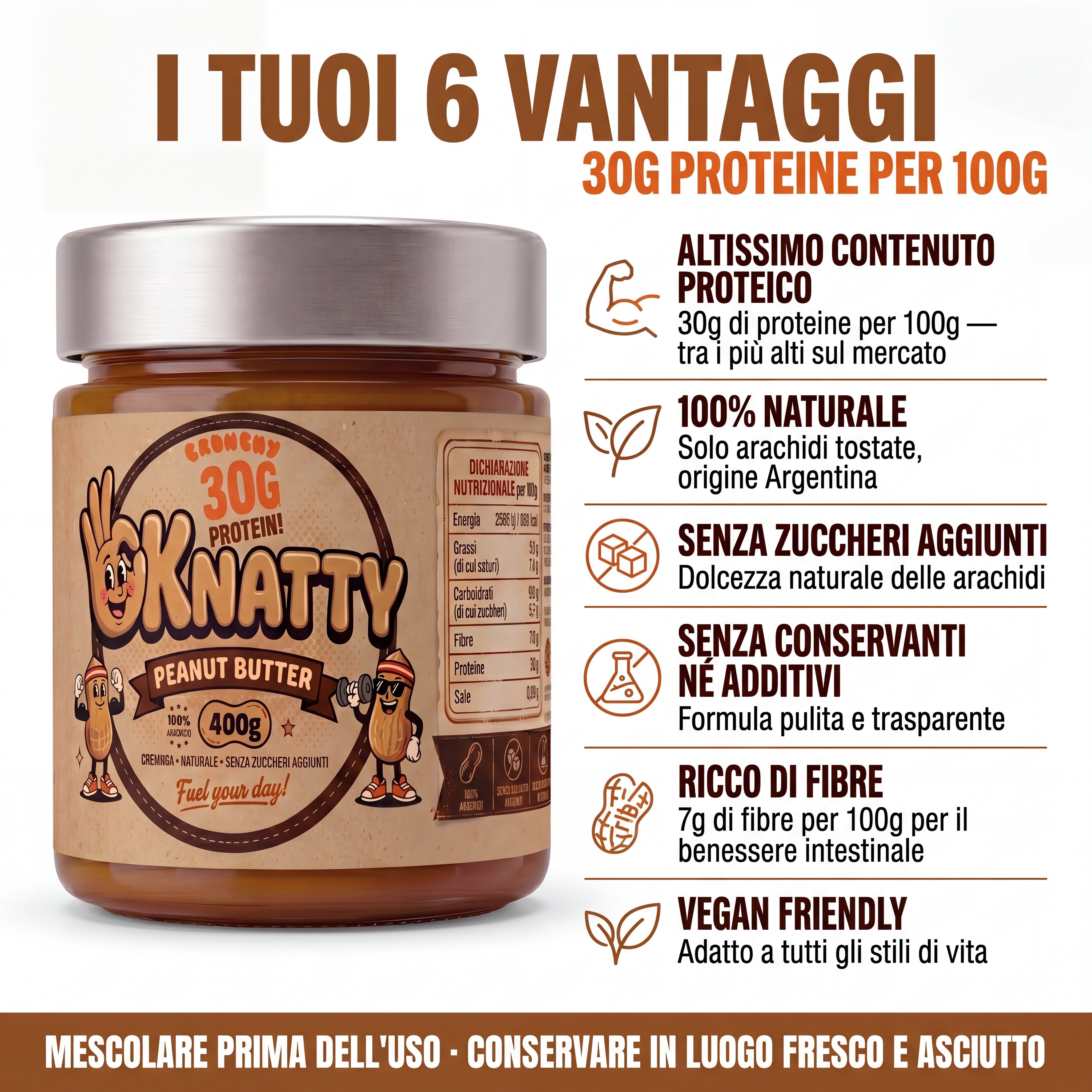 OKNATTY - Burro d'Arachidi