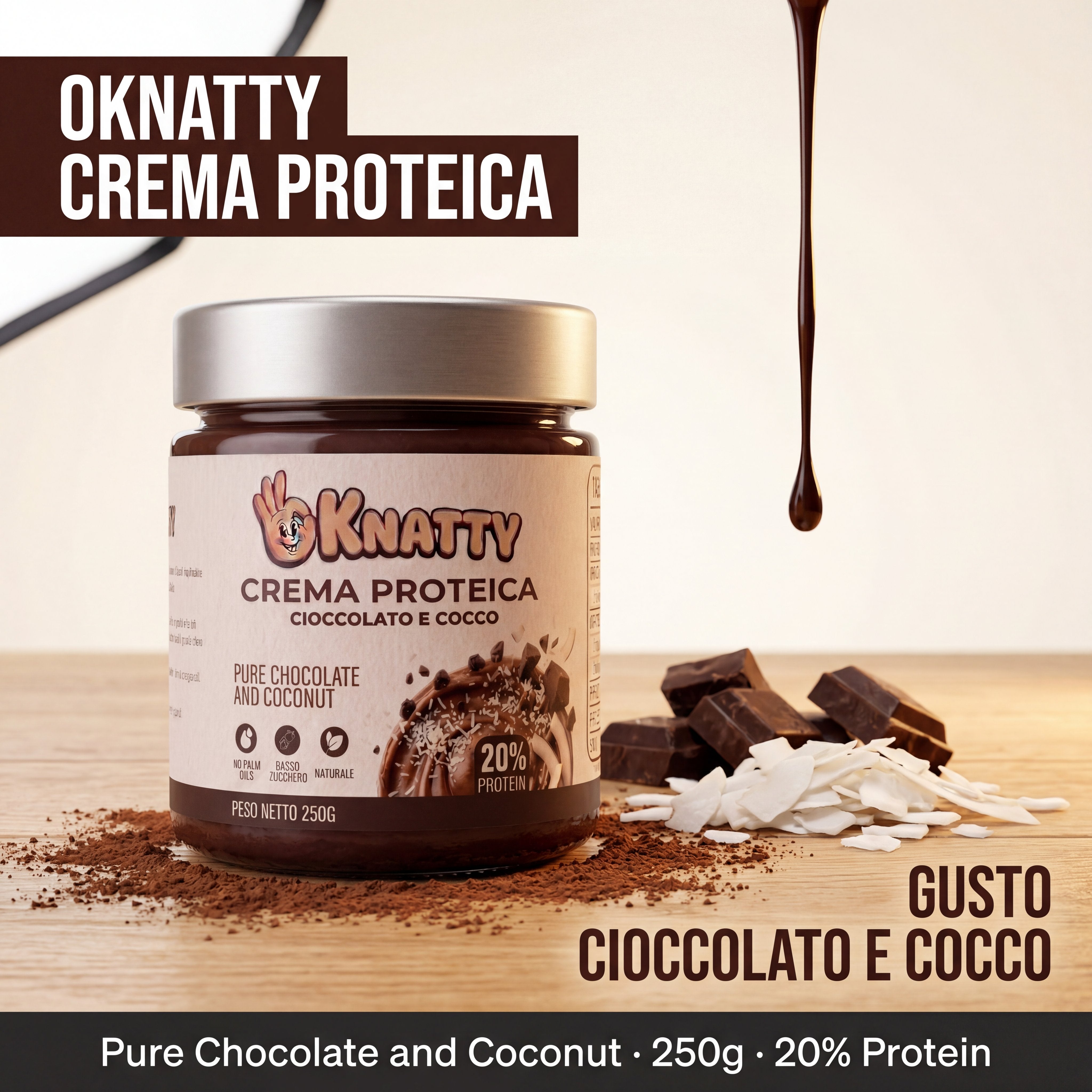 OKNATTY - Cioccolato e Cocco