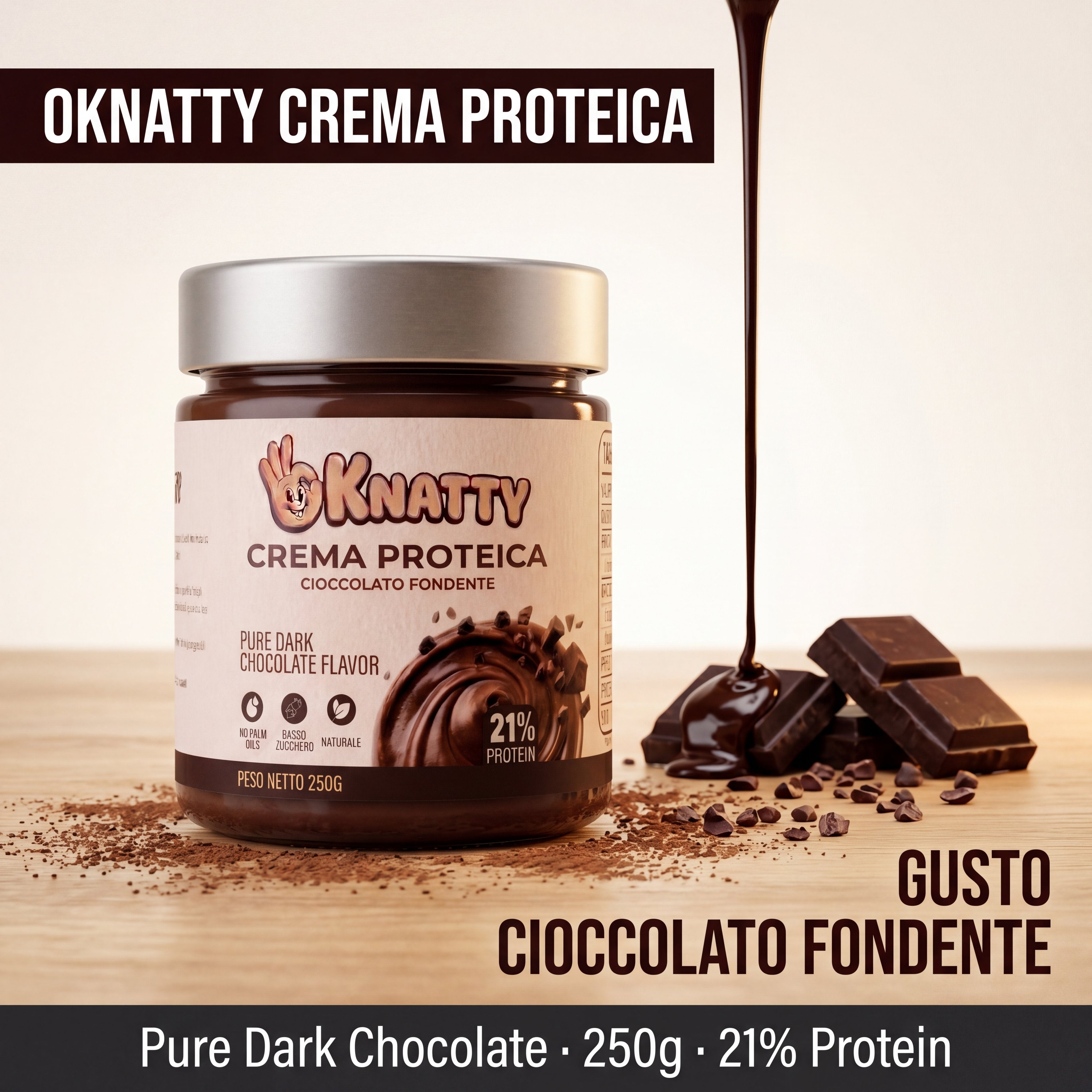 OKNATTY - Cioccolato Fondente