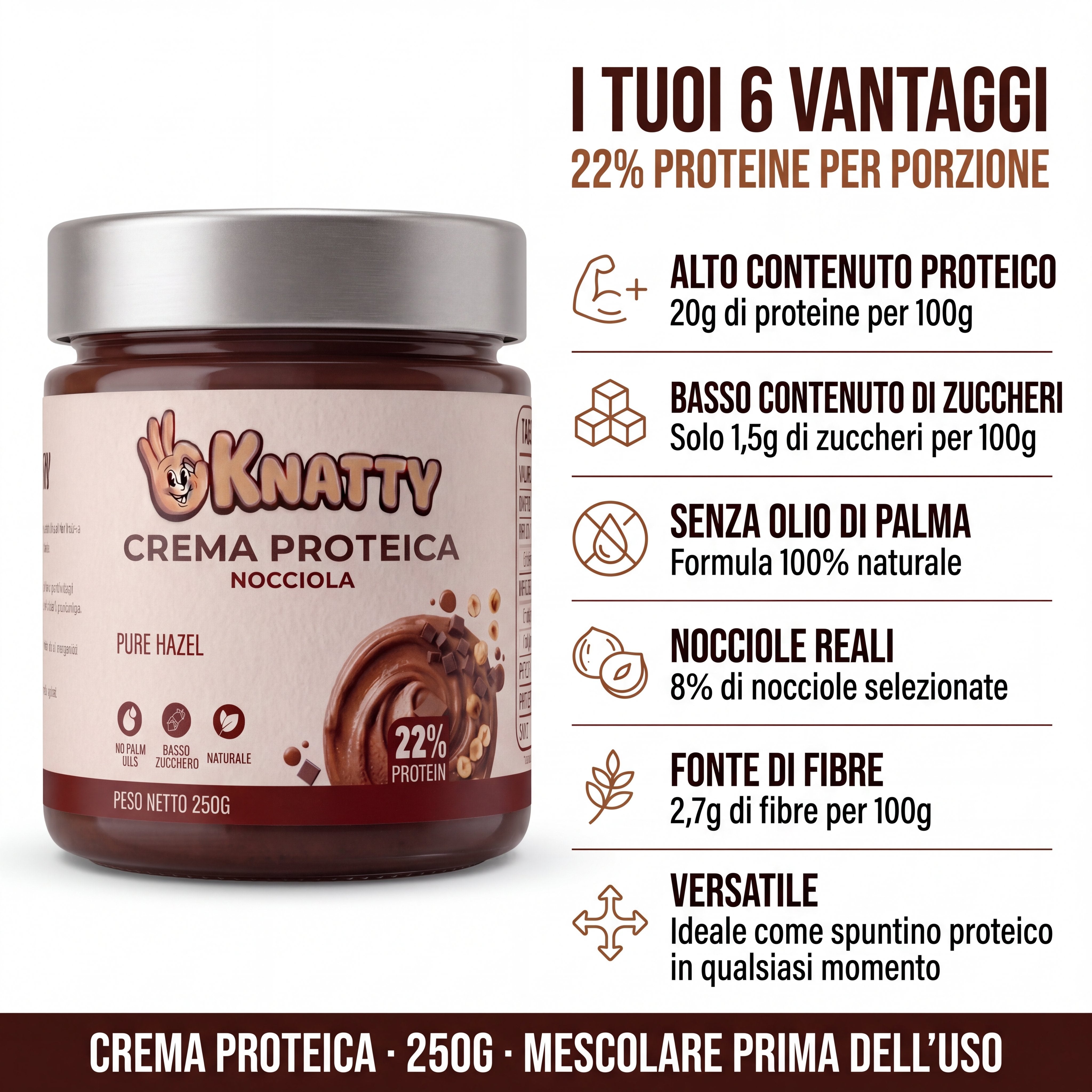 OKNATTY - Cacao e Nocciola