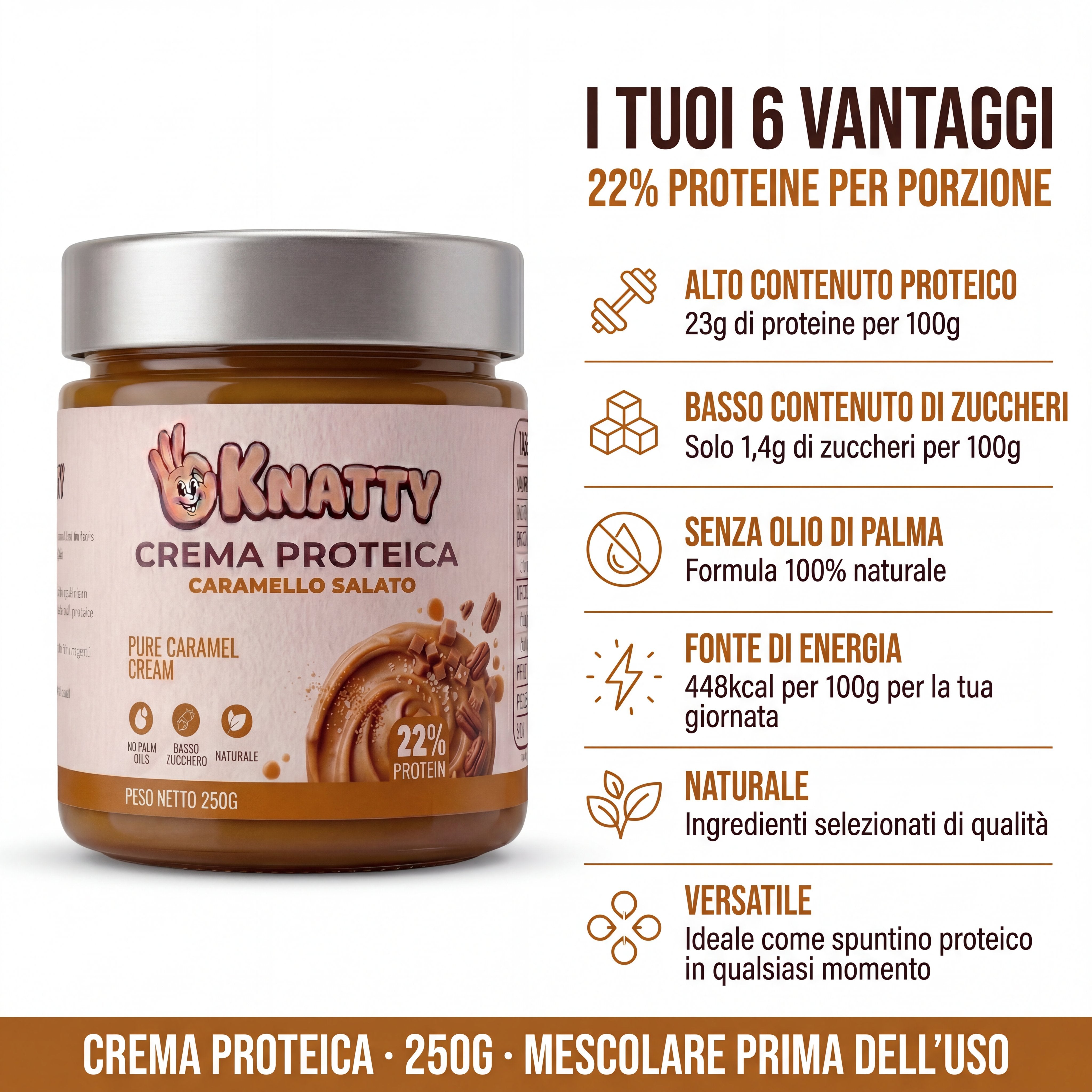 OKNATTY - Caramello Salato
