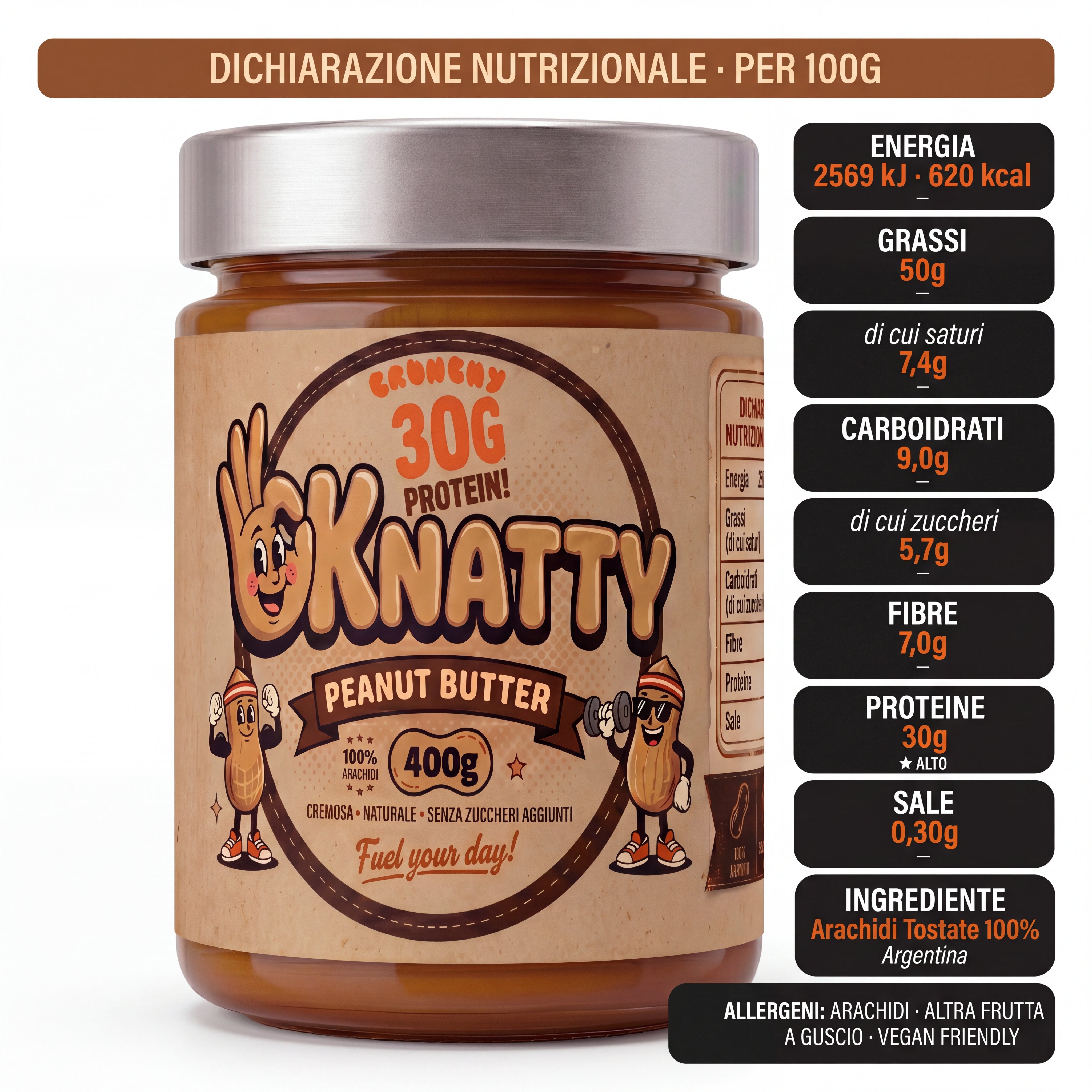OKNATTY - Burro d'Arachidi