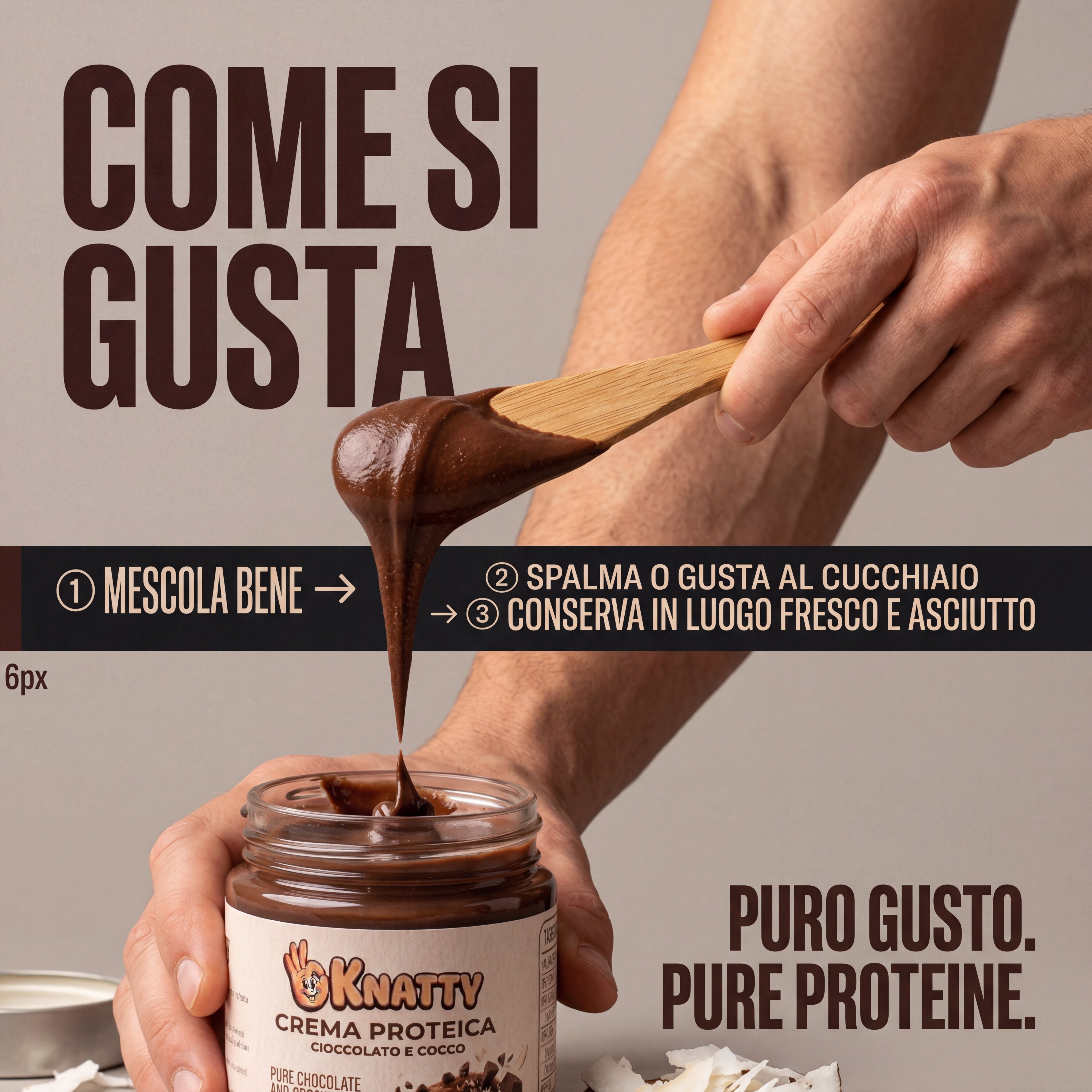 OKNATTY - Cioccolato e Cocco