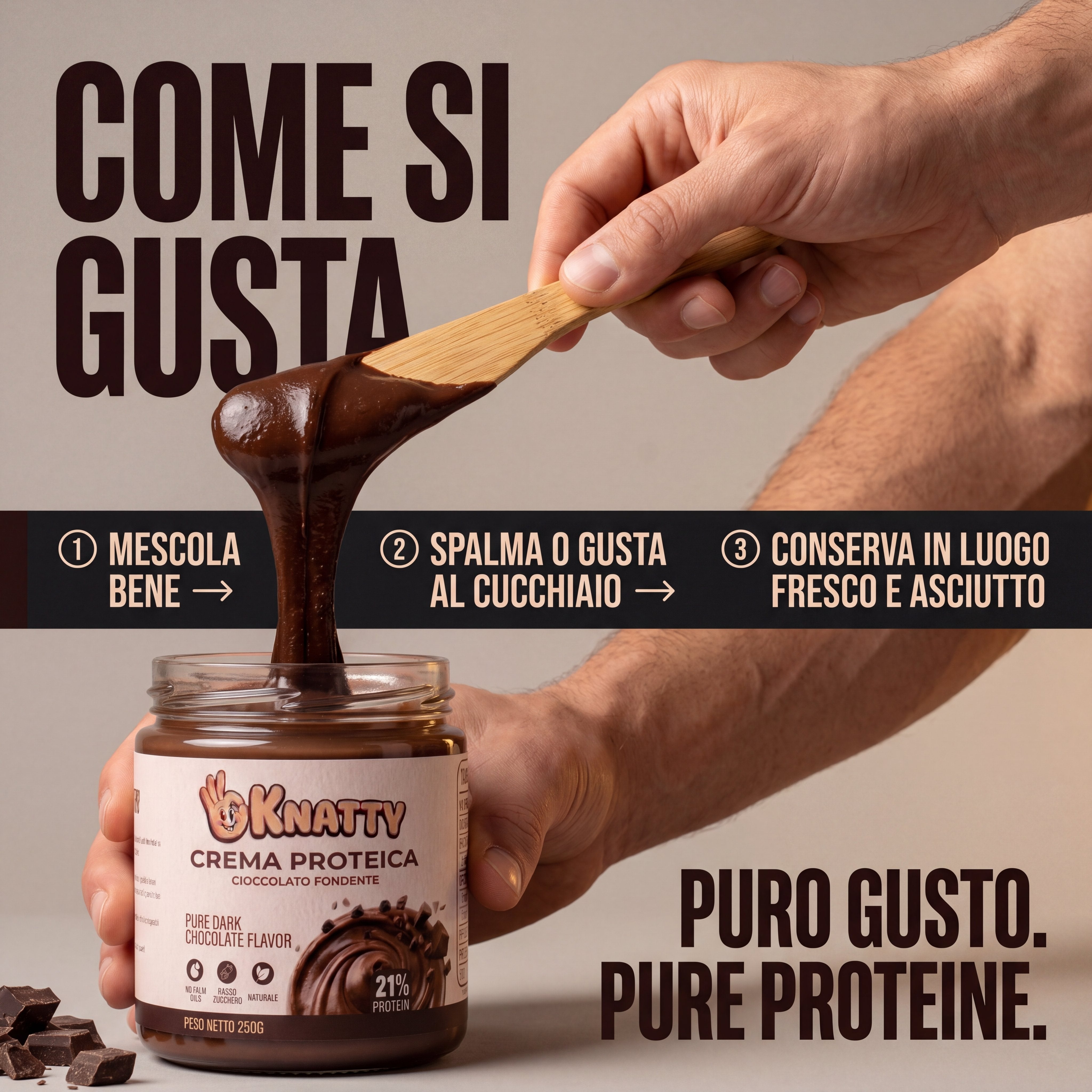 OKNATTY - Cioccolato Fondente