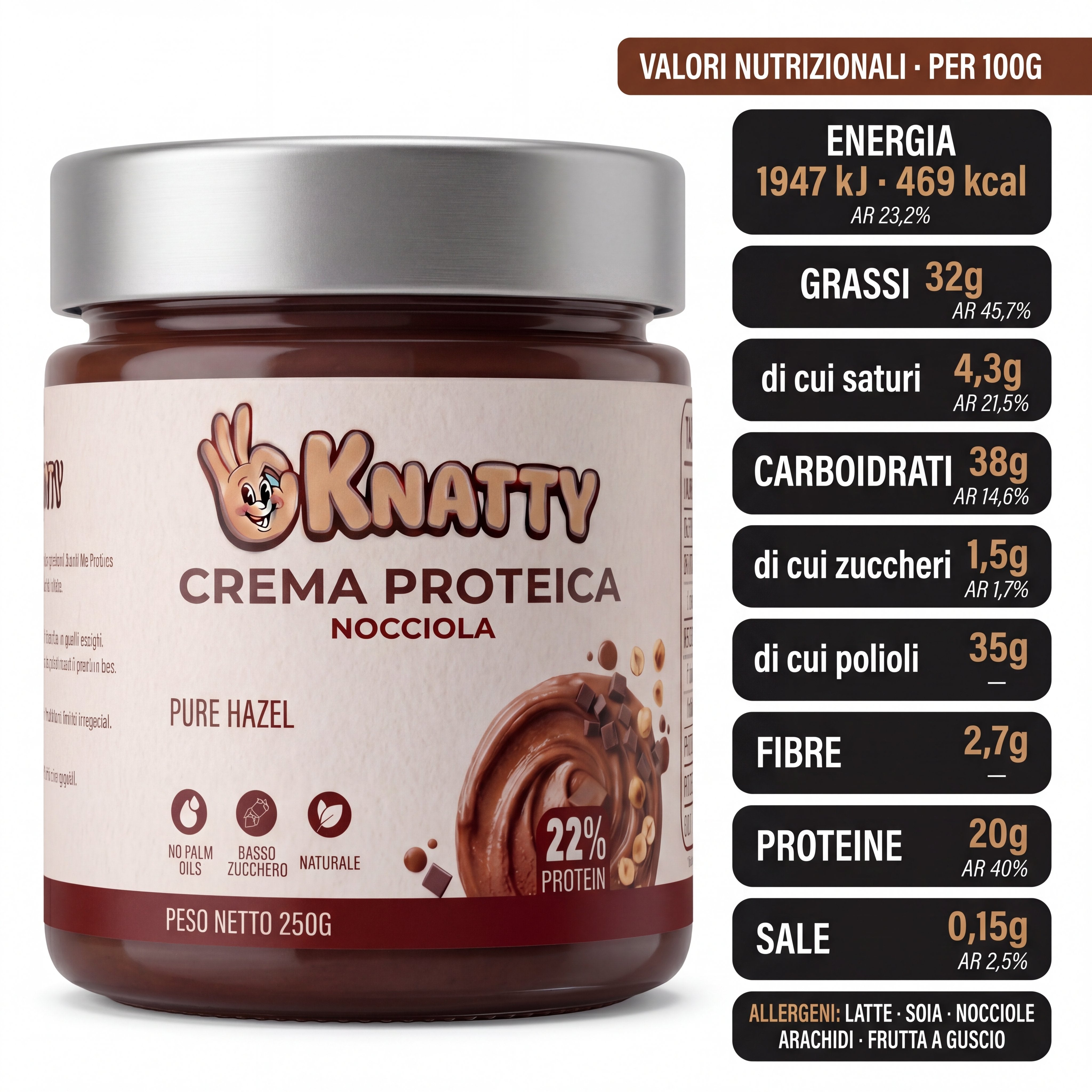 OKNATTY - Cacao e Nocciola