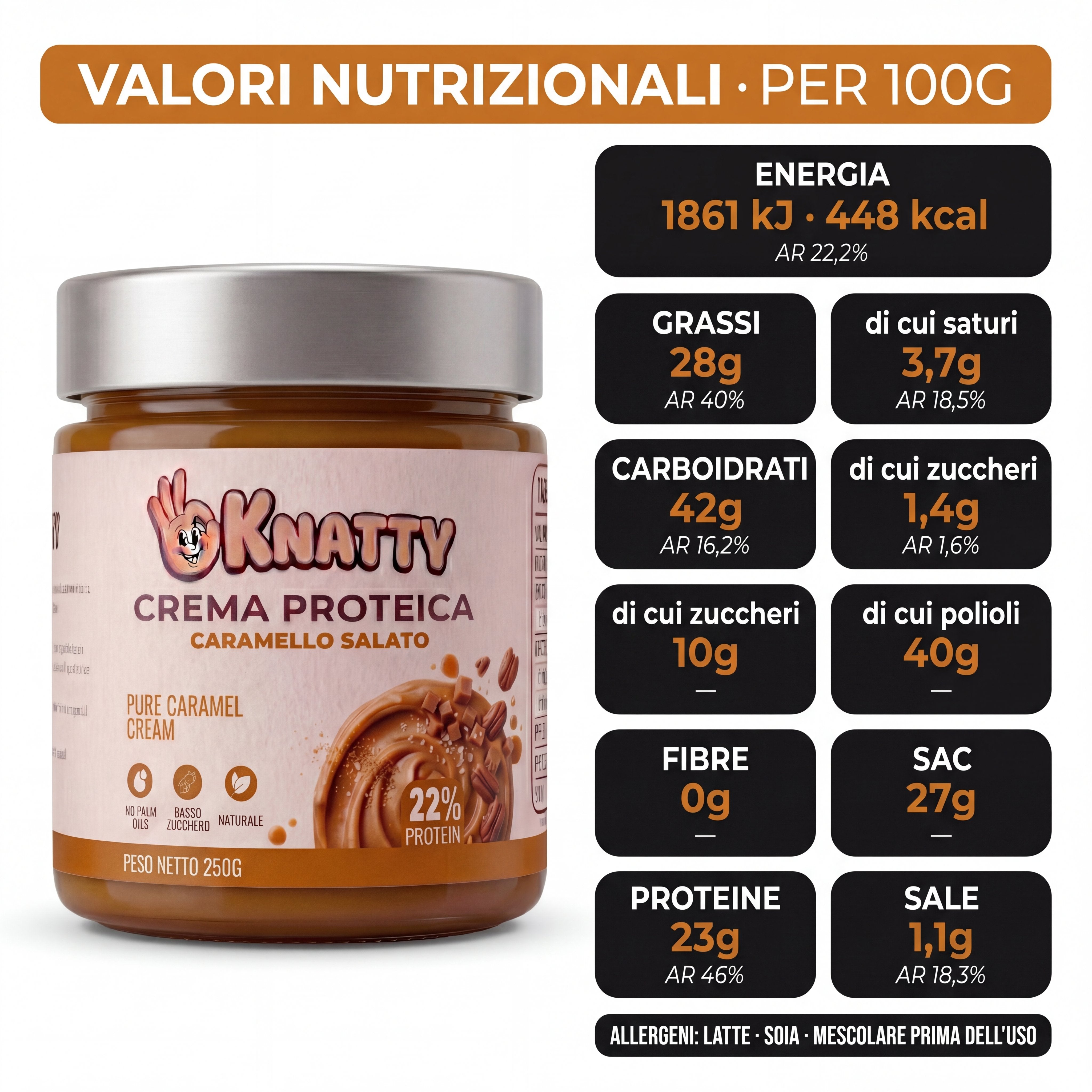 OKNATTY - Caramello Salato