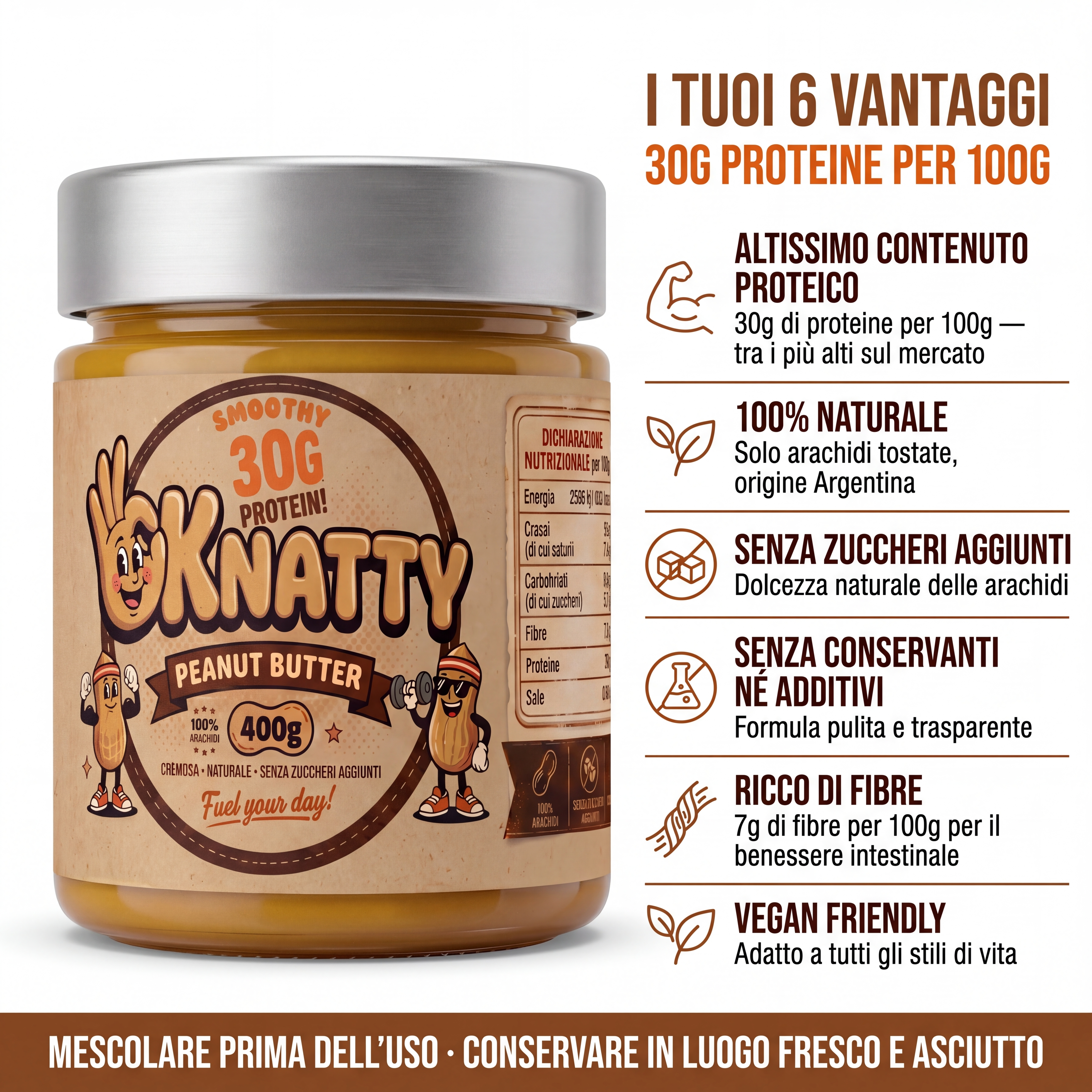 OKNATTY - Burro d'Arachidi