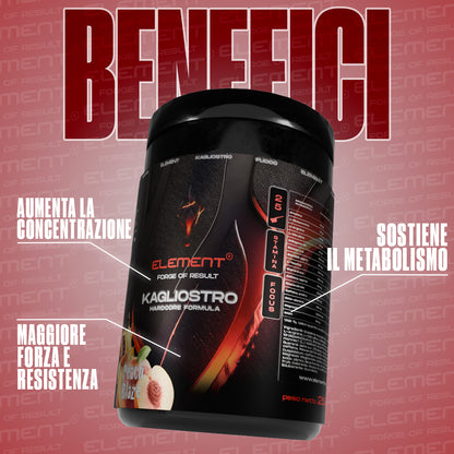KAGLIOSTRO PREWORKOUT HARDCORE FORMULA - 250G